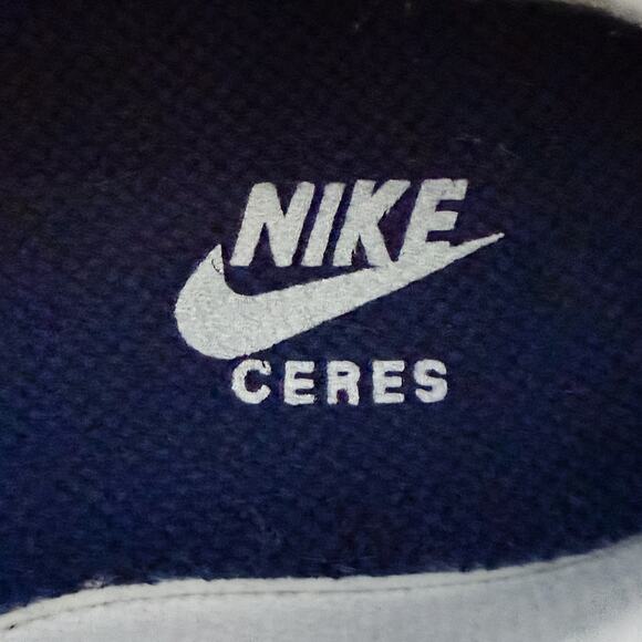 Vintage Nike Ceres Sneakers Mens sz 9.5 1995 White Navy Teal Rare Tennis Shoes main image 5